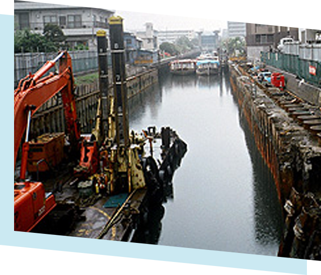 港湾・河川インフラの施工実績